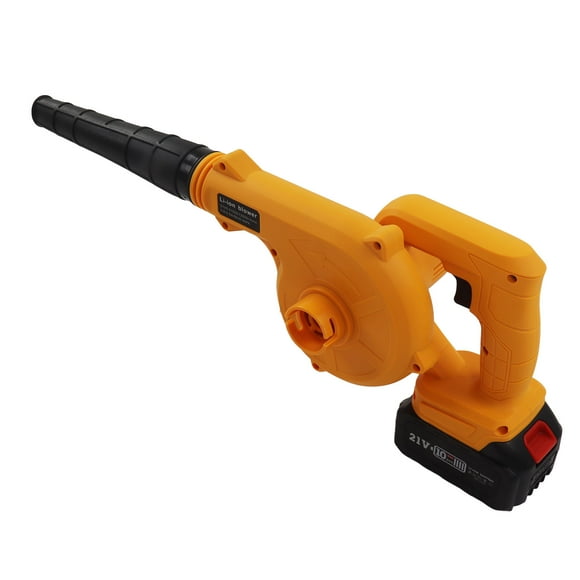 Cordless Electric Leaf Blower ABS Rechargeable 21000 RPM Noiseless Sweeper for Yard Cleaning Grass Clippings Pickup 100-240V