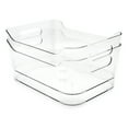 thumbnail image 5 of Isaac Jacobs 2-Pack Small Clear Storage Bins with Handles, BPA-Free/Food Safe, 5 of 6