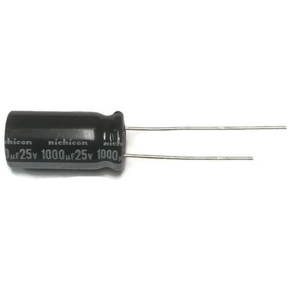 Nichicon UVZ1E102MPD Aluminum Electrolytic Capacitors, Leaded, 25V 1000uF, 10 x 20 20% 5LS (Pack of 20)