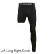 thumbnail image 4 of ZHAOCHENG Pantalones de ejercicio de capa base para hombre, mallas de compresión para correr, deportivas, recortadas, de una pierna, talla S, blancas, derecha, 4 of 4