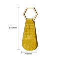 thumbnail image 3 of Presilla Para Sombrero Mochila de PU con clip para sombrero, soporte portátil para sombrero para viajes al aire libre (StyleA amarillo) Tmvgtek Para Estrenar, 3 of 6