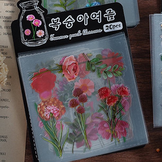 Lindo diario Scrapbooking pegatina PVC Vintage calcomanía pegatina para niños regalo de los niños Tmvgtek Libre de BPA