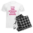 thumbnail image 6 of CafePress - This Princess Saves Herself Men's Light Pajamas - Men's Light Loose Fit Cotton Pajama Set, 6 of 7