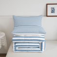 thumbnail image 5 of Erosebridal Minimalist Stripe Full Size Comforter Sets,Linear Striped Bedding Comforter Set,Reversible,3 Pieces,1 Comforter and 2 Pillowcases, 5 of 7
