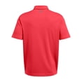thumbnail image 3 of Polo de golf Under Armour Tech 713 para hombre, color rojo y gris, talla S, 3 of 4