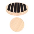 thumbnail image 4 of Joyero con 6 ranuras, soporte redondo para joyería, vitrina de almacenamiento para pendientes y collares, 4 of 12