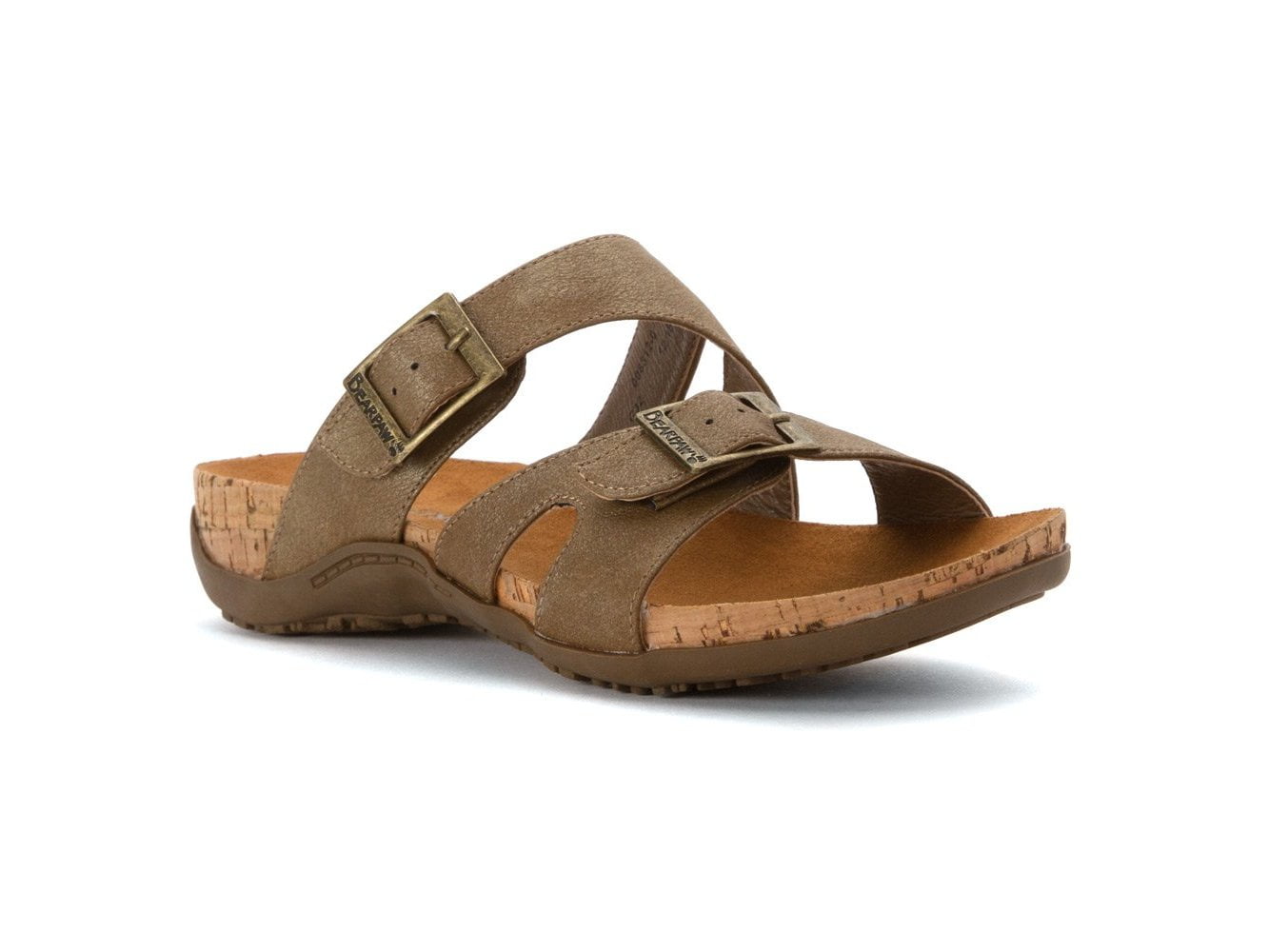 Bearpaw Womens Maddie Open Toe Casual Slide Sandals