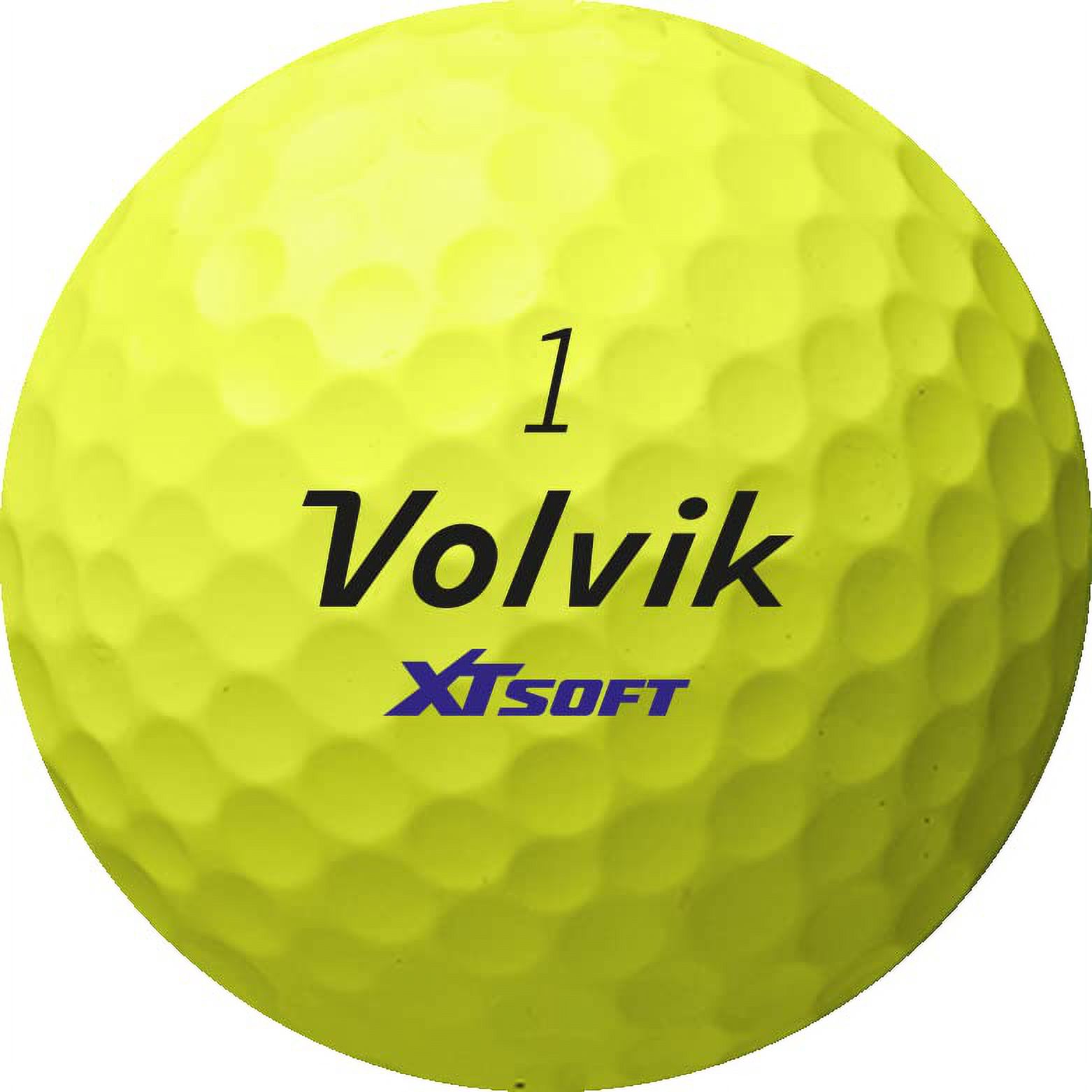 Volvik XT Soft Golf Balls Yellow