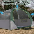 thumbnail image 4 of 4 Person Camping Tent - Waterproof Dome Tent with Rainfly, Easy Setup for Outdoor Camping, 4 of 6