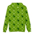thumbnail image 5 of Pull de Noël Décontracté pour Hommes Mode Impression Numérique en Polaire à Capuche, 5 of 5