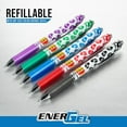 thumbnail image 6 of Pentel EnerGel RTX Retractable Liquid Gel Pen, Jelly Belly Limited Edition, 0.7mm tip, Assorted colors, Pack of 5 pens, (BL77PF5M-JB), 6 of 6