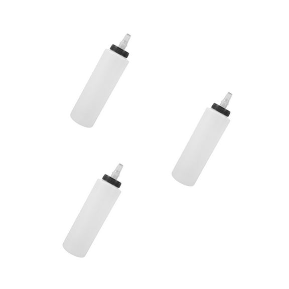 Masteelf 3pcs Car Wax Squeeze Bottle 400ml Car Polishing Plastic Bottle With Cap For Automotive Wax Empty Bottle For Dispensing Wax For Car Care And Self Cleaning