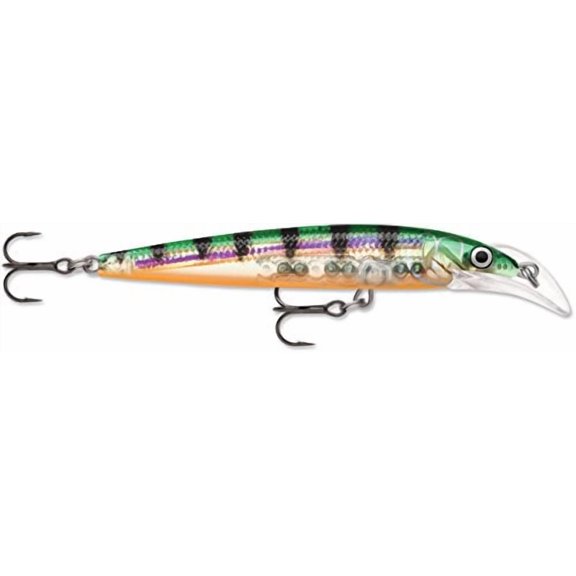 Rapala Scatter Rap Deep Husky Jerk, Glass Perch