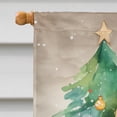 thumbnail image 4 of Basset Hound Christmas House Flag, 4 of 7