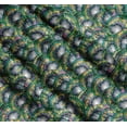 thumbnail image 3 of Soimoi Cotton Poplin Fabric Rainbow & Pearl Ocean Printed Fabric 1 Yard 56 Inch Wide, 3 of 7