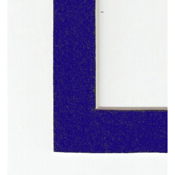 5x7 Navy Blue Acid Free Picture Frame Mat, For an 8x10 Picture Frame