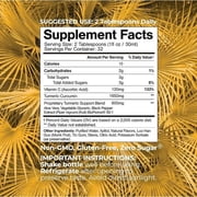 Tropical Oasis Turmeric Curcumin Complex with BioPerine, 32 oz, 32 Servings