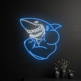 thumbnail image 2 of Handmadetneonsign Muscle Shark Neon Sign, Muscular Shark Neon Light, Shark Gym Led Light, Shark Fit, 2 of 5