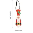 thumbnail image 3 of Christmas Tree Santa Claus Tie with Cartoon Pattern for Kids, Perfect for Holiday Parties Celebrations, Adorned with Christmas Tree and Berry Design, Gift Idea for Young Children, 3 of 6