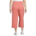 thumbnail image 2 of Terra & Sky Women's Plus Size Wide Leg Lounge Pants, 2 of 5