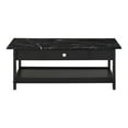 thumbnail image 3 of Furniture of America Histe Wood Storage 4-Piece Coffee Table Set in Black, 3 of 14