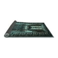 thumbnail image 2 of Ahgly Company Indoor Rectangle Persian Light Blue Traditional Area Rugs, 4' x 6', 2 of 4