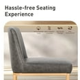thumbnail image 3 of Sophia & William Counter Height Bar Stools with High Backrest Set of 6 Comfortable Modern Counter Stools for Kitchen & Home, Grey, 3 of 10