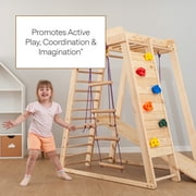 Indoor Playground Toddler Climber Slide Sportwood - Multicolor