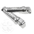 thumbnail image 1 of Silver Rear GP Foot Peg Passenger Rest For Kawasaki Ninja ZX EX 650 Rear Set, 1 of 4