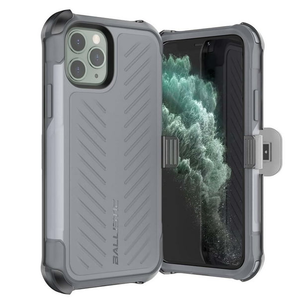 Funda Ballistic TJ Maxx para iPhone 11 PRO Gris Protector Uso Rudo