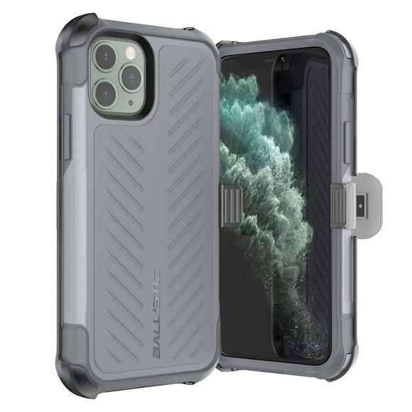 Funda Ballistic TJ Maxx para iPhone 11 PRO Gris Protector Uso Rudo