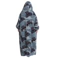 thumbnail image 4 of Blanket Hoodie, Printing Pattern Oversized Hoodie Blanket Sweatshirt  For Halloween, 4 of 6