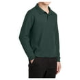 thumbnail image 4 of Mafoose Youth Long Sleeve Silk Touch Polo Dark Green S, 4 of 4