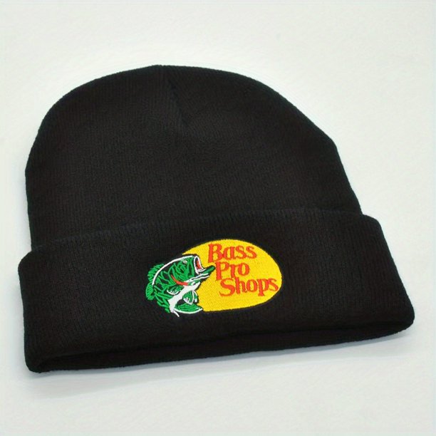 1pc Bordado Punto Sombrero Pulóver Color Sólido Cálido Moda Sombrero Para Hombres
