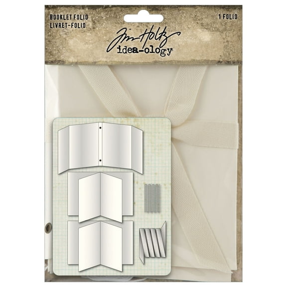 Tim Holtz Idea-ology Booklet Folio-3.9"X5.4"