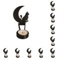 thumbnail image 2 of Cateissary Candelabros de revestimiento a prueba de herrumbre de acero inoxidable para durabilidad Decoración de Halloween Candelero H H 10piezas, 2 of 6