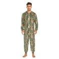 thumbnail image 6 of joogoo Flowers Rabbit Floral Unisex Adults Onesies Pajamas Jumpsuits L, 6 of 7