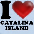 thumbnail image 2 of CafePress - I Heart Catalina Island Body Suit - Baby Light Bodysuit, Size Newborn - 24 Months, 2 of 4