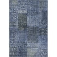 thumbnail image 2 of Addison Rugs Mayfield Washable Transitional Patchwork Navy Rectangle Rug, 3' x 5', 2 of 6