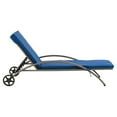 thumbnail image 4 of CorLiving Parksville Resin Wicker Outdoor Patio Sun Lounger Chair with Cushions, 4 of 9