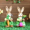 thumbnail image 4 of Handmade Pu Cute Easter Decoration Ornament Simulation Hugging Carrot Children's Hand Woven Are Not A Work Of Art But Also A Of Emotions Suitable As Heartfelt, 4 of 8