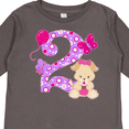 thumbnail image 4 of Inktastic Second Birthday with Cute Puppy and Butterflies Boys or Girls Long Sleeve Toddler T-Shirt, 4 of 5