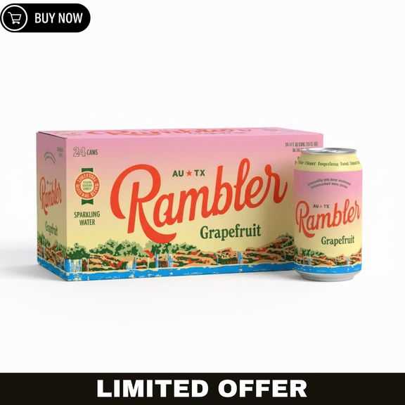 Rambler Sparkling Water Grapefruit 12 fl oz