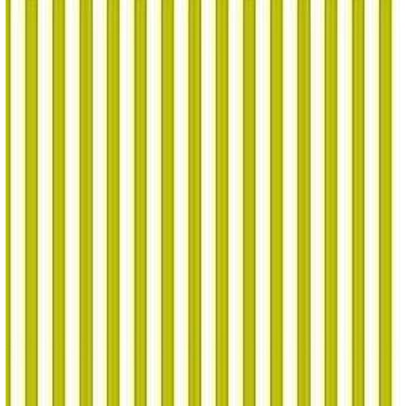 Sage Green and White Stripe Edible Cake & Cupcake Image Decoration Frosting Sheet