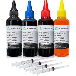 Black Ink Refill kit for HP 21 27 56 60 60 61 74 901 XL 940 Cartridge 250ml  8oz