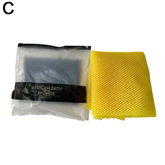Net Sponge - Exfoliating Bath Sponge with Gentle Scrubbing for Soft Skin - 3 Years Shelf Life
