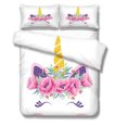 thumbnail image 3 of 3D Dreamy Unicorn Juego de Fundas de Edredón Juego de Fundas de Almohada, 3 of 6