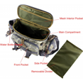 thumbnail image 3 of Bolsa de aparejos de pesca (camuflaje), bolsa de almacenamiento de equipo de pesca, organizador, riñonera, bolso de mensajero, 3 of 5