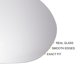 thumbnail image 4 of Reemplazo de vidrio de espejo retrovisor del lado derecho del pasajero, vidrio calefaccionado blanco, adecuado para SEAT Exeo Ibiza León, 4 of 6
