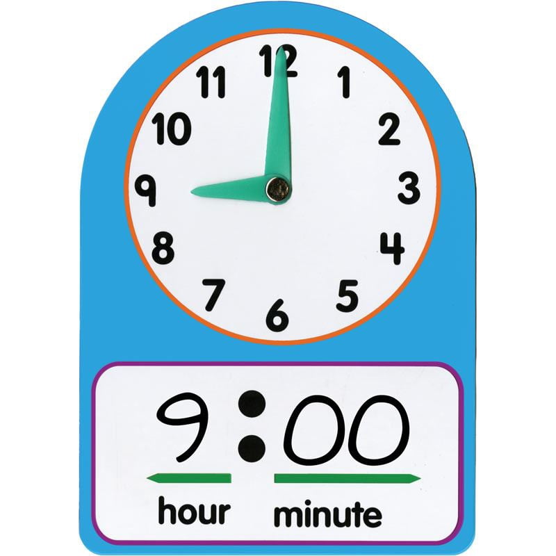 Telling Time Practice Clocks Walmart